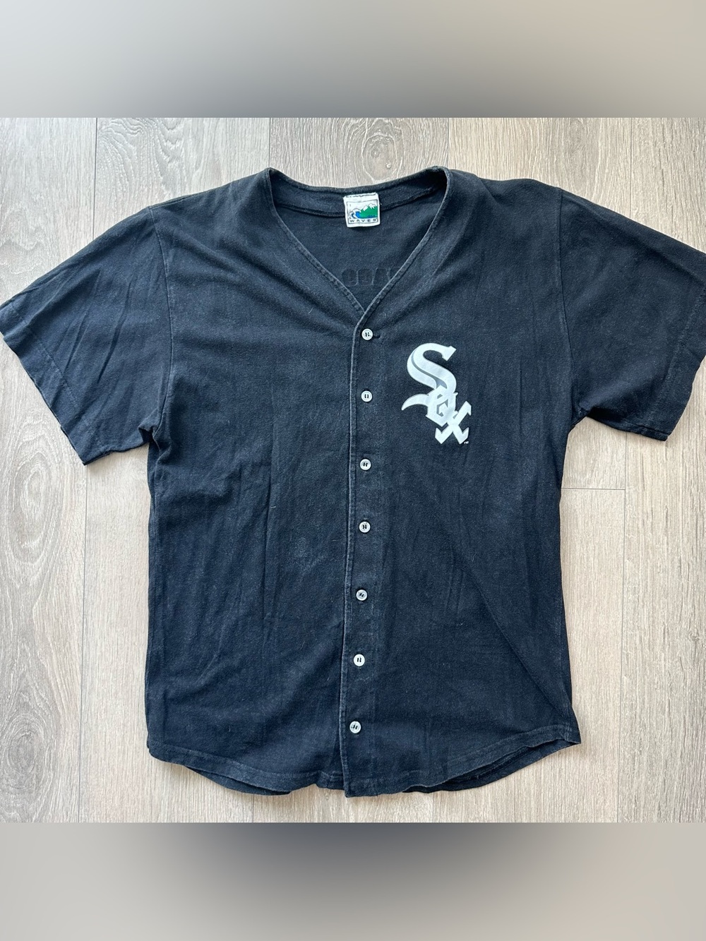 Vintage 1992 Chicago White Sox Button Up Baseball Jersey Shirt Mens Size XS-S